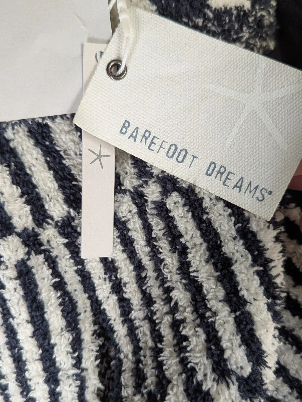 Barefoot Dreams CozyChic Abstract Check Dog Sweater XL 45-65 Lb NWT Quiet Luxury
